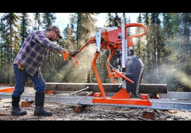 Milling Lumber for Outdoor Shower | Lighting up Our Off Grid Cabin