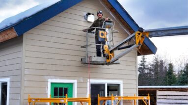 Spring in Alaska | Boom Lift Gets the Job Done