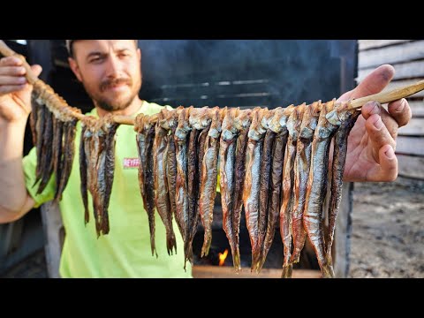 Cooking & Preserving Hooligan Fish | Sourdough Focaccia with Pesto