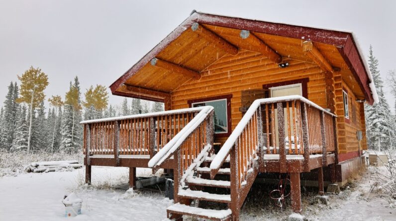 Winter Has Arrived at The Cabin | 2024 Alaska Calendar